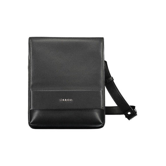Sac à bandoulière en polyester noir Calvin Klein