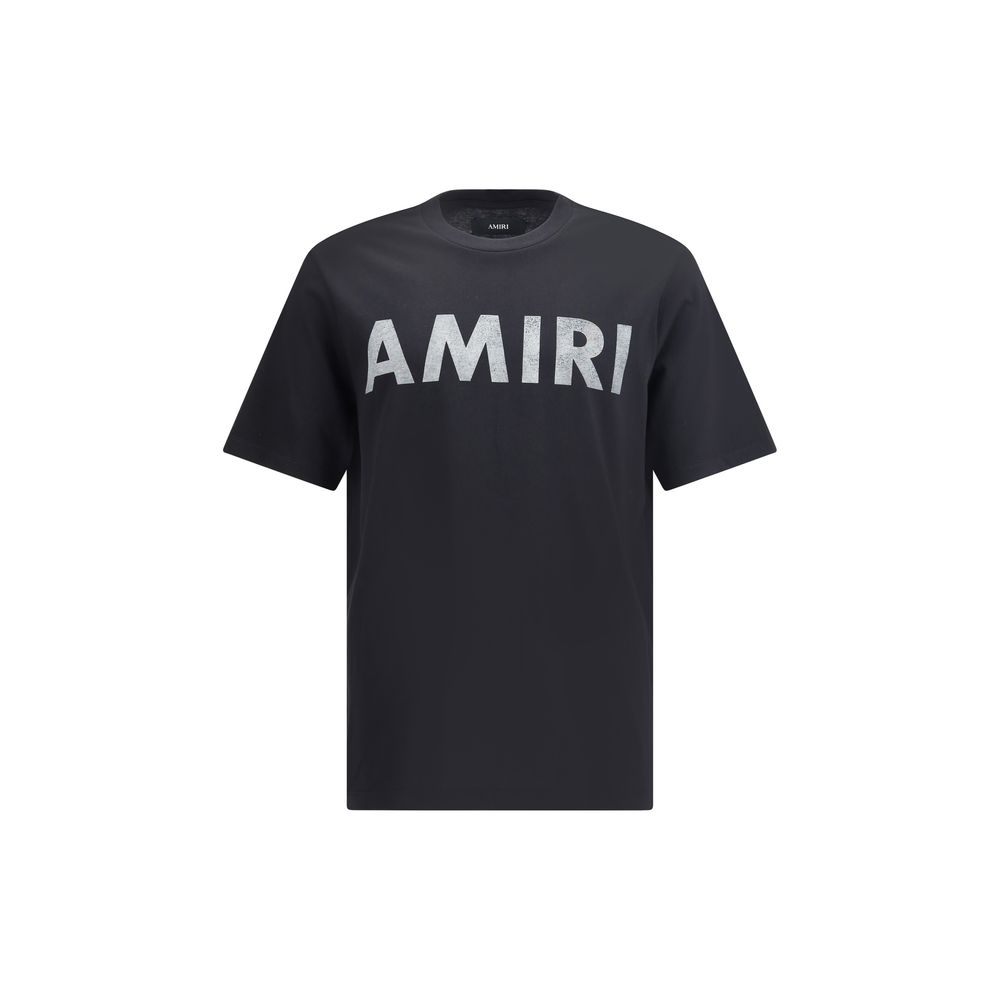 Amiri Logoed T Shirt Cotton Tee Black Limited Edition