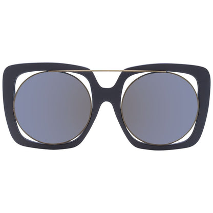 Lunettes de soleil unisexes marron Yohji Yamamoto