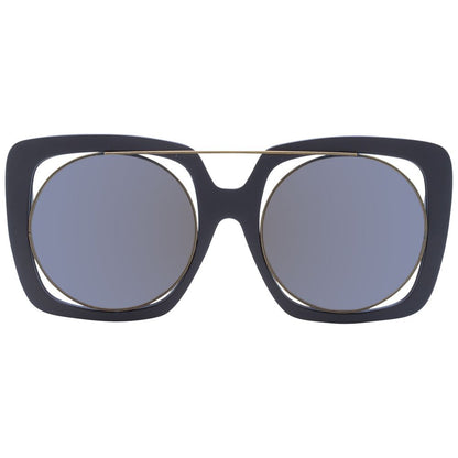 Lunettes de soleil unisexes marron Yohji Yamamoto
