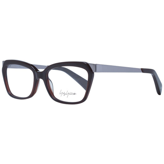 Yohji Yamamoto Brown Unisex Optical Frames by Yohji Yamamoto