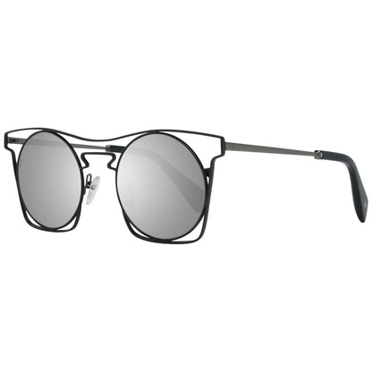 Lunettes de soleil unisexes bleues Yohji Yamamoto