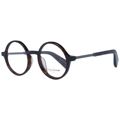 Yohji Yamamoto Brown Unisex Optical Frames by Yohji Yamamoto