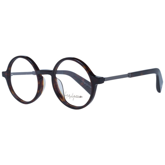 Yohji Yamamoto Brown Unisex Optical Frames by Yohji Yamamoto