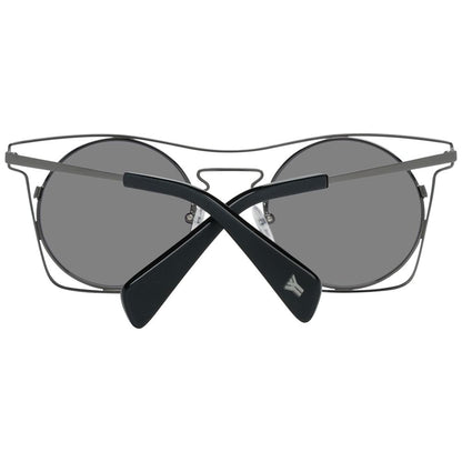 Lunettes de soleil unisexes bleues Yohji Yamamoto