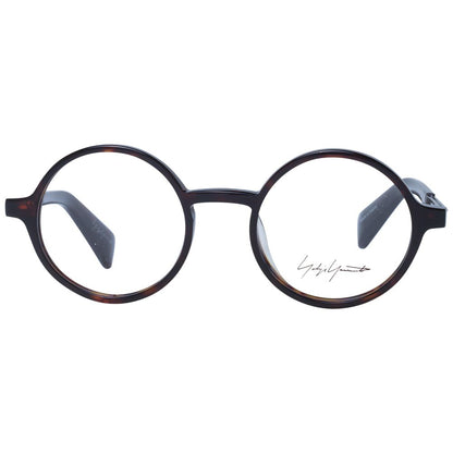 Yohji Yamamoto Brown Unisex Optical Frames by Yohji Yamamoto