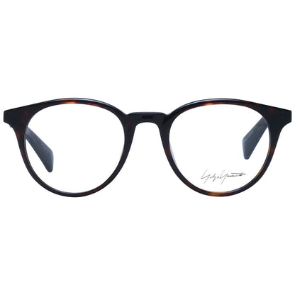 Yohji Yamamoto Brown Unisex Optical Frames by Yohji Yamamoto