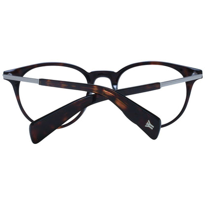 Yohji Yamamoto Brown Unisex Optical Frames by Yohji Yamamoto