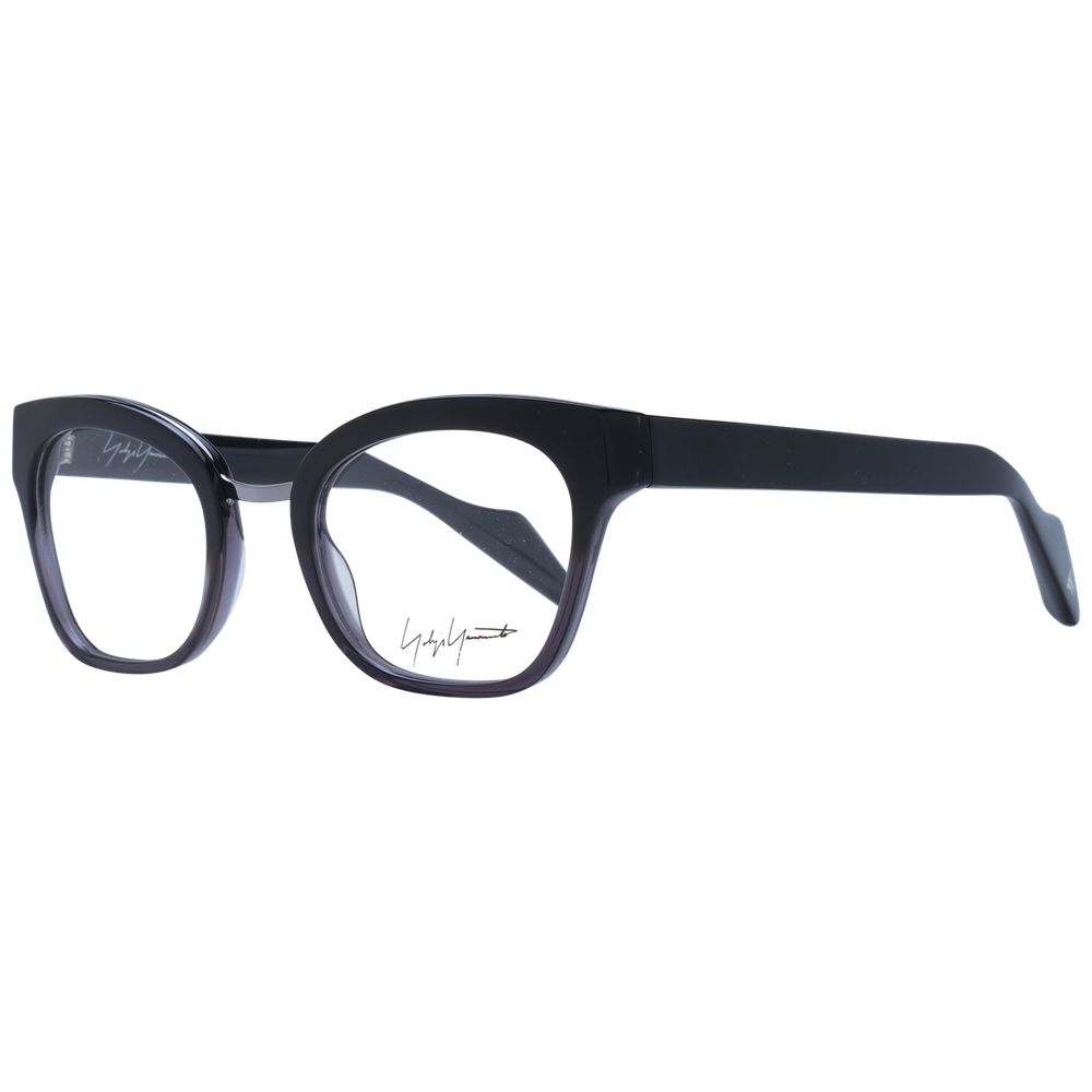 Yohji Yamamoto Black Unisex Optical Frames by Yohji Yamamoto