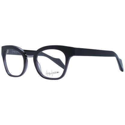 Yohji Yamamoto Black Unisex Optical Frames by Yohji Yamamoto