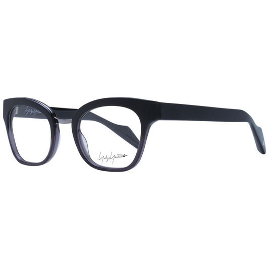 Yohji Yamamoto Black Unisex Optical Frames by Yohji Yamamoto