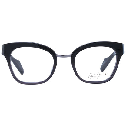 Yohji Yamamoto Black Unisex Optical Frames by Yohji Yamamoto