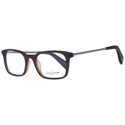 Yohji Yamamoto Brown Unisex Optical Frames by Yohji Yamamoto