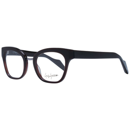 Yohji Yamamoto Brown Unisex Optical Frames by Yohji Yamamoto