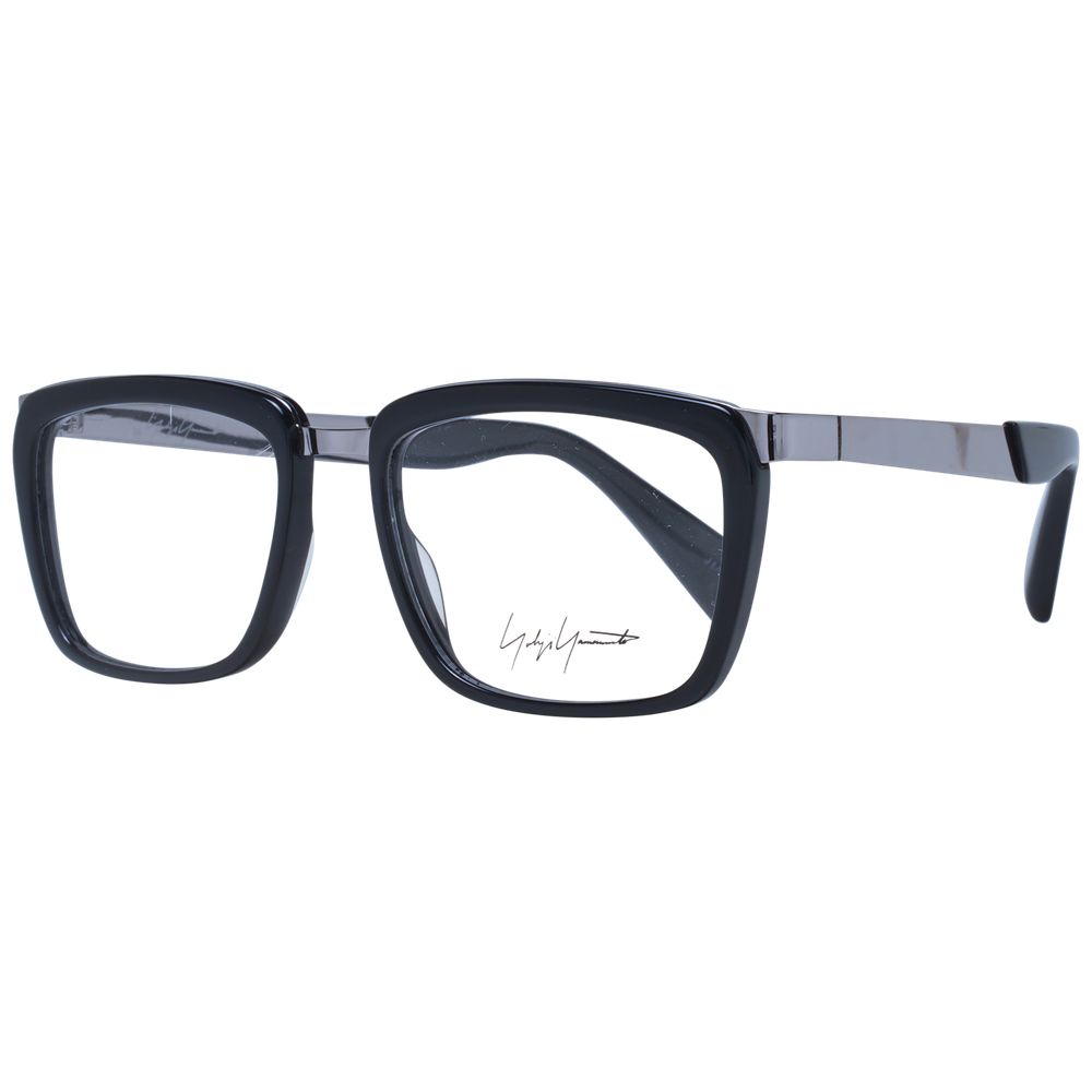 Yohji Yamamoto Black Unisex Optical Frames by Yohji Yamamoto