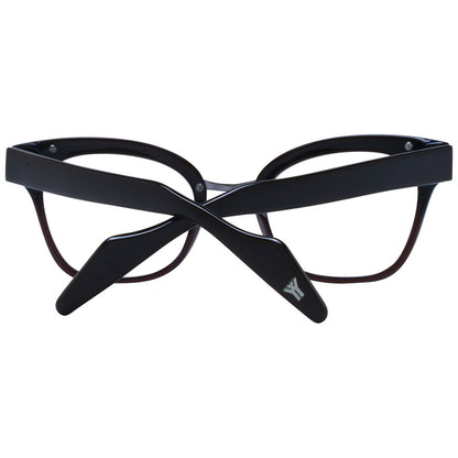 Yohji Yamamoto Brown Unisex Optical Frames by Yohji Yamamoto