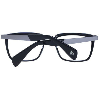 Yohji Yamamoto Black Unisex Optical Frames by Yohji Yamamoto