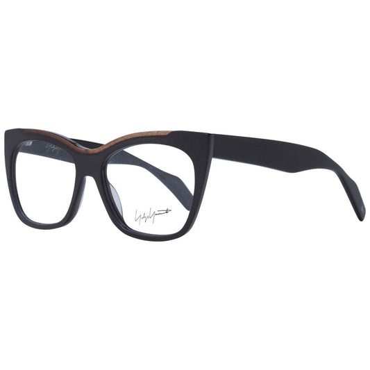 Montures de lunettes unisexes marron Yohji Yamamoto