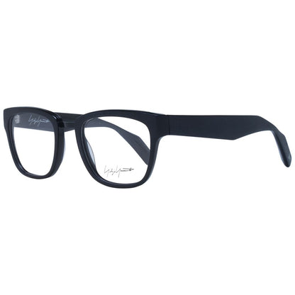 Montures optiques unisexes noires Yohji Yamamoto