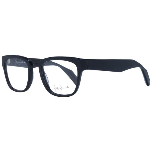 Montures optiques unisexes noires Yohji Yamamoto