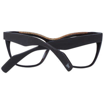 Montures de lunettes unisexes marron Yohji Yamamoto
