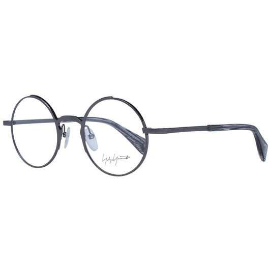 Montures de lunettes unisexes grises Yohji Yamamoto