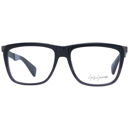 Montures optiques unisexes noires Yohji Yamamoto
