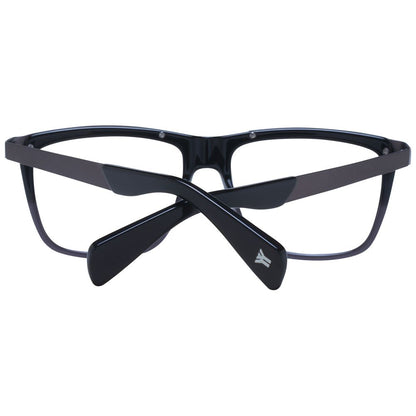 Montures optiques unisexes noires Yohji Yamamoto