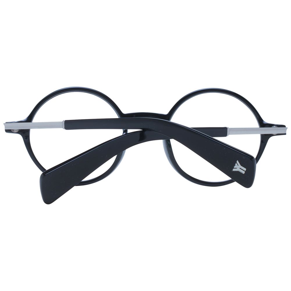 Montures optiques unisexes noires Yohji Yamamoto