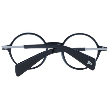 Montures optiques unisexes noires Yohji Yamamoto