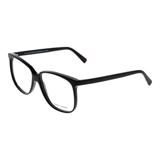 Monture optique unisexe noire Andy Wolf
