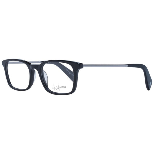 Montures optiques unisexes noires Yohji Yamamoto