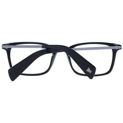 Montures optiques unisexes noires Yohji Yamamoto