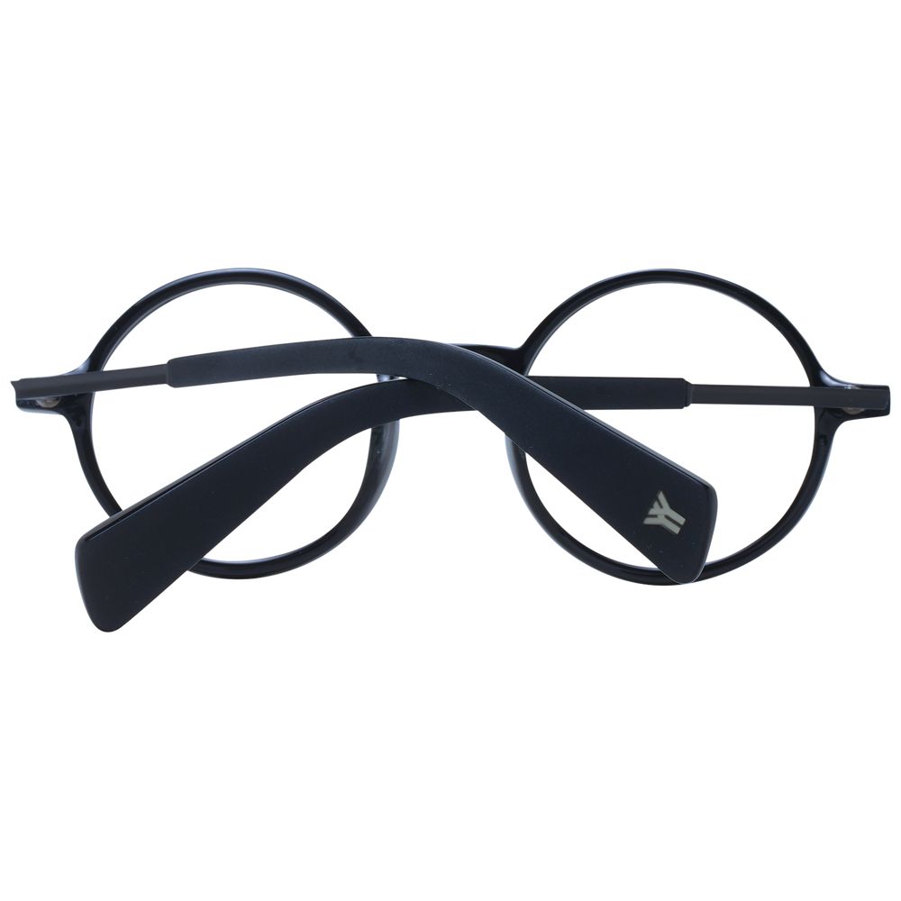 Montures optiques unisexes noires Yohji Yamamoto