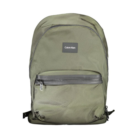 Sac à dos en polyester vert Calvin Klein