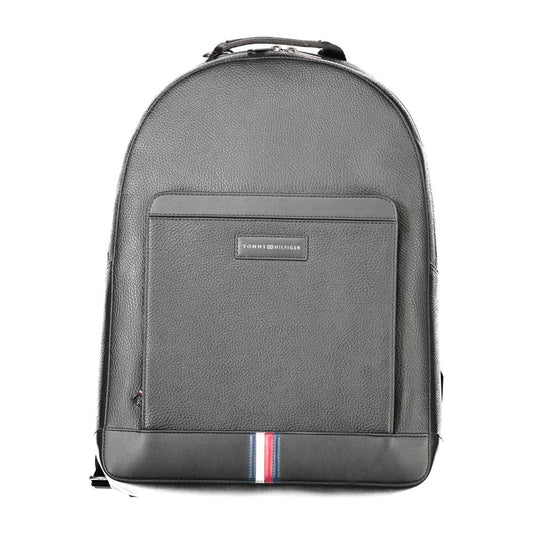 Sac à dos en polyester noir Tommy Hilfiger