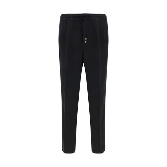 Brunello Cucinelli Linen Pants Elegant Fit For Summer