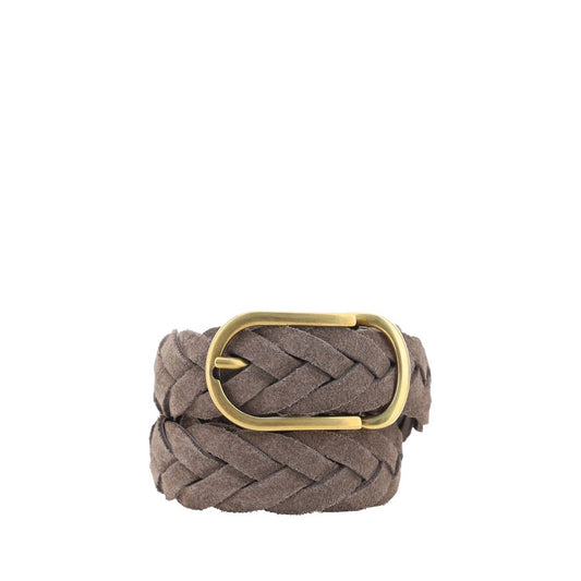 Ceinture en cuir Brunello Cucinelli design tressé