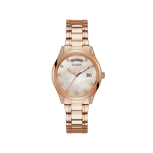 Montre Guess multicolore en acier inoxydable