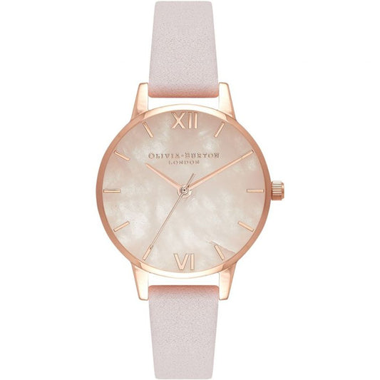 Montre Olivia Burton en cuir synthétique multicolore
