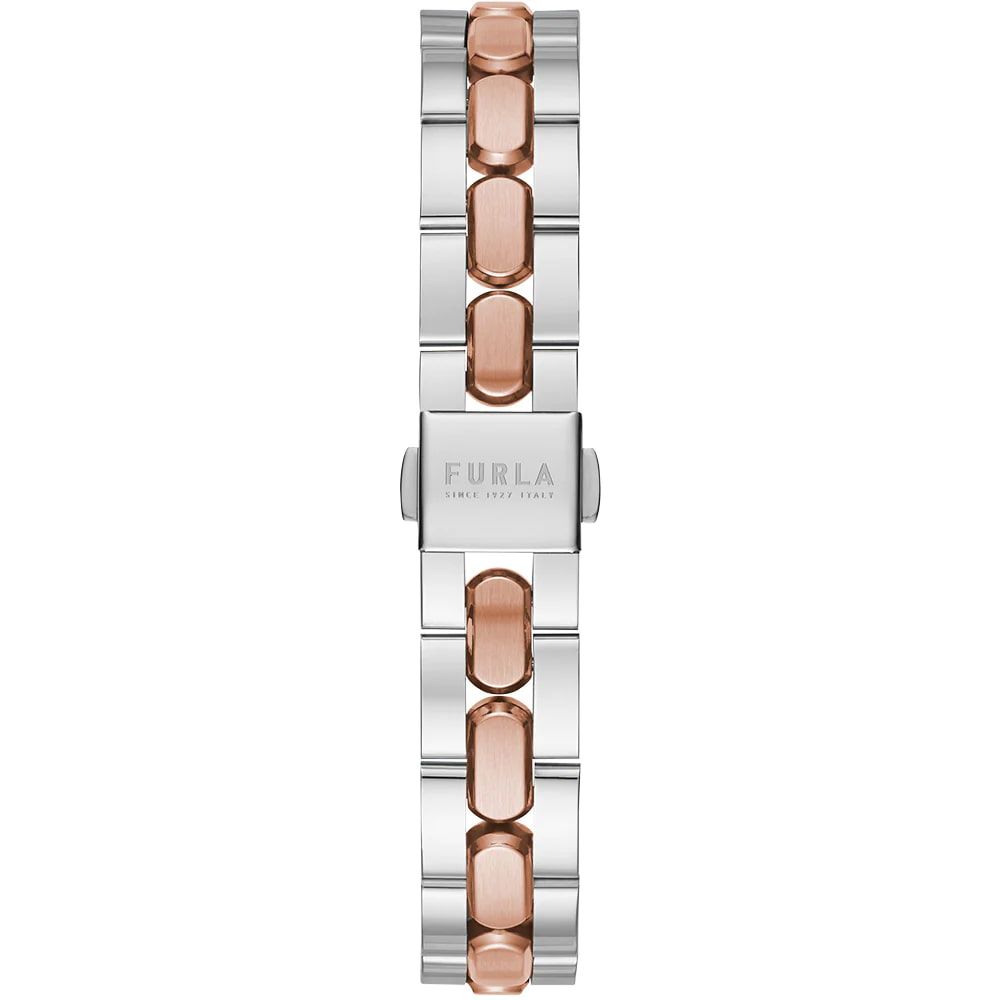 Montre Furla en acier inoxydable gris