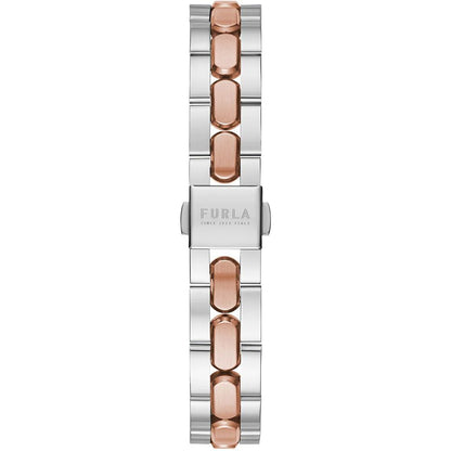 Montre Furla en acier inoxydable gris
