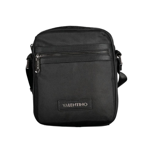 Sac à bandoulière en polyester noir Mario Valentino