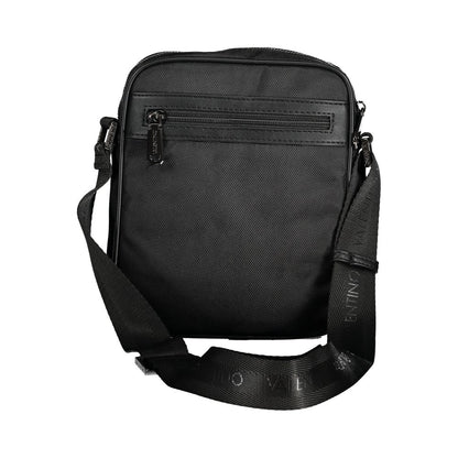 Sac à bandoulière en polyester noir Mario Valentino
