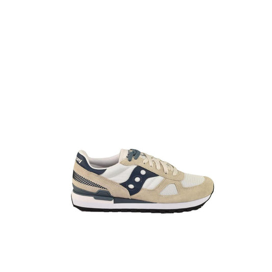 Baskets en cuir beige Saucony
