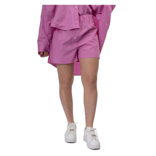 Short en coton rose Hinnominate