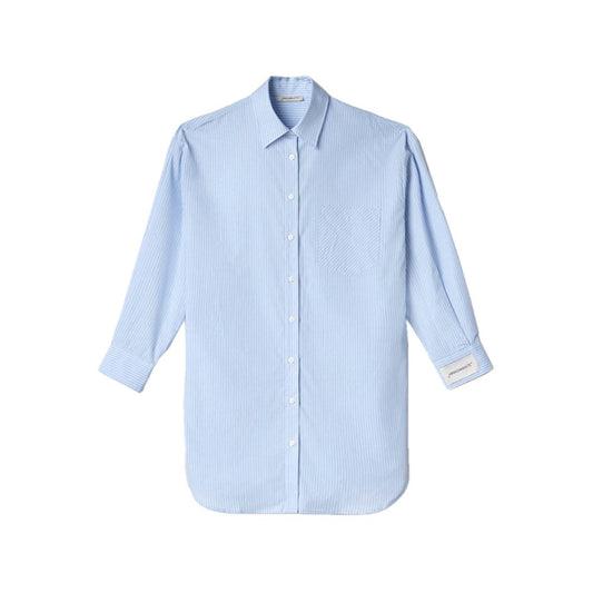 Chemise en coton bleu Hinnominate