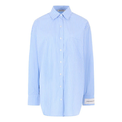 Chemise en coton bleu Hinnominate