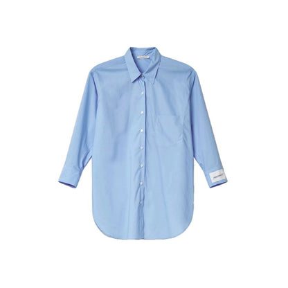 Chemise en coton bleu Hinnominate