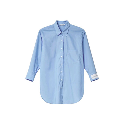 Chemise en coton bleu Hinnominate